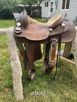 EquiFit QH Tree Crates Western Saddle Show Trail Ranch Work 15 #2301