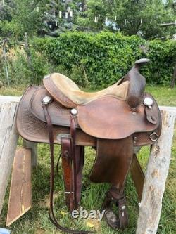 EquiFit QH Tree Crates Western Saddle Show Trail Ranch Work 15 #2301