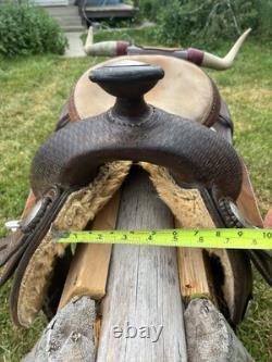 EquiFit QH Tree Crates Western Saddle Show Trail Ranch Work 15 #2301
