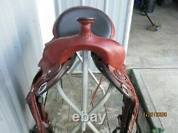 Fabtron Cross Trail Western Saddle Excellent For Endurance 16 Seat