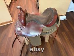 Fabtron Handcrafted Saddlery Western Saddle Brown Made in Maryville, Tennessee