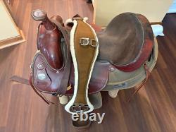 Fabtron Handcrafted Saddlery Western Saddle Brown Made in Maryville, Tennessee