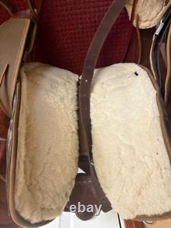 Fabtron Handcrafted Saddlery Western Saddle Brown Made in Maryville, Tennessee