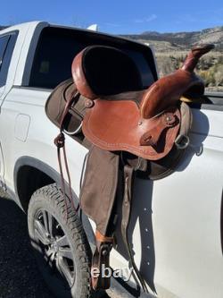 Fabtron Lady's Trail Western Lightweight Saddle 15