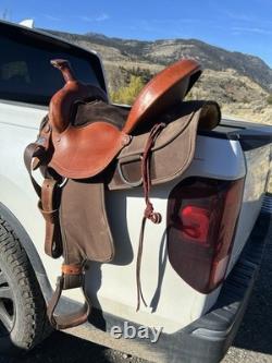 Fabtron Lady's Trail Western Lightweight Saddle 15