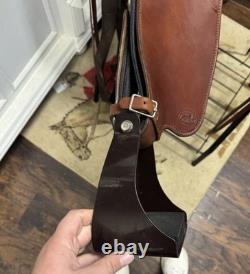 Fabtron Western Cross Trail Saddle 16 Seat includes cinch & stirrups