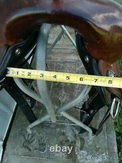 Fabtron Western Saddle 15 All Leather Trail/Pleasure Very Good Used Condition