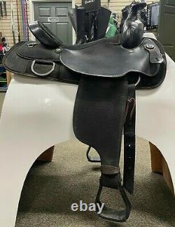 Fabtron Western Saddle Black 15 in Seat