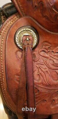 Fallis Saddlery 15Balanced Ride Custom Western Saddle Cowboy Up it does it all