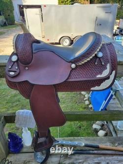 Fargo Silver Western/Barrel Saddle