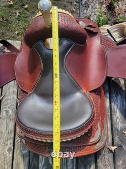 Fargo Silver Western/Barrel Saddle