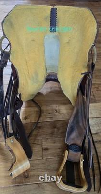 Fort Worth Saddle Co. Cutting Barrel Saddle Wide 16 Leather Western Quality