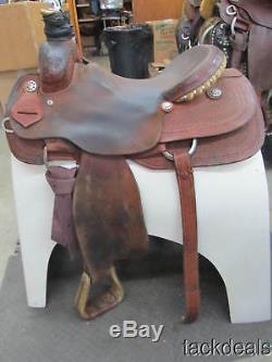 Fort Worth Saddlery Ranch Cutter Roping Saddle 16 Lightly Used