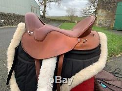 Franco C kalahari saddle brown endurance western