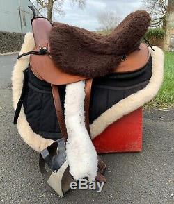 Franco C kalahari saddle brown endurance western