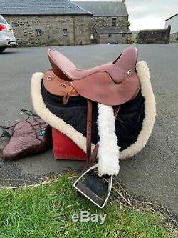 Franco C kalahari saddle brown endurance western