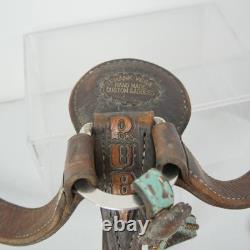 Frank Vega Custom Saddles Breast Collar Ruby Tooled Leather Turquoise Tack