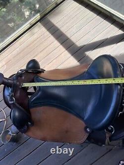 Gaited Horse Western Saddle 16 Inch Rocky Mountain Horse Wade Look Trail Riding