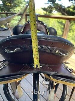 Gaited Horse Western Saddle 16 Inch Rocky Mountain Horse Wade Look Trail Riding