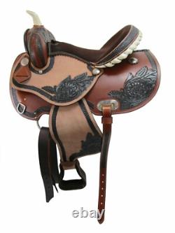 Gaited Horse Western Saddle Trail Pleasure Used Leather Tack Set 15 16 17