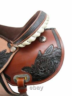 Gaited Horse Western Saddle Trail Pleasure Used Leather Tack Set 15 16 17