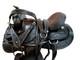 Gaited Western Saddle 15 16 17 18 Horse Pleasure Tooled Leather Trail Used Tack