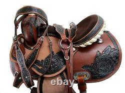 Gaited Western Saddle Horse Pleasure Trail Used Leather Tack Set 15 16 17 18