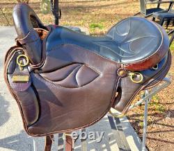 Gary Lane Lady Light gaited horse saddle-Tennessean Performance Series TPS7885