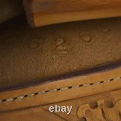 Genuine 2000 Billy Cook Half Breed Barrel Saddle #2010 Sulphur, OK-15 Inch