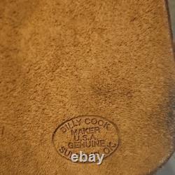 Genuine 2000 Billy Cook Half Breed Barrel Saddle #2010 Sulphur, OK-15 Inch