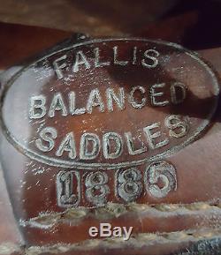 Good Condition 15 John Fallis Balanced Endurance Saddle