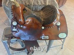 Gorgeous Vintage Harris Western Saddle