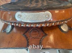 Gorgeous Vintage Harris Western Saddle