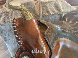 Gorgeous Vintage Harris Western Saddle