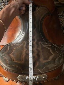 Gorgeous Vintage Harris Western Saddle