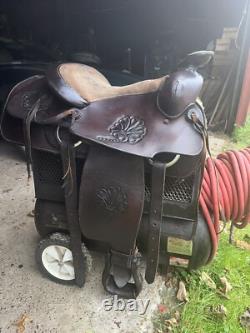 H King Saddle Western Saddle