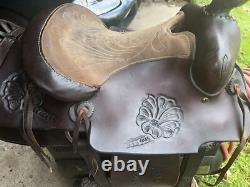 H King Saddle Western Saddle