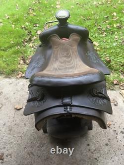 H King Saddle Western Saddle
