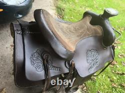H King Saddle Western Saddle