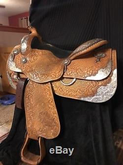 HARRIS Show Saddle With Matching HARRIS HEADSTALL