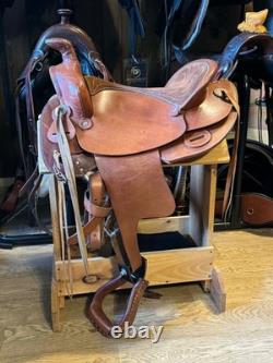 Handcrafted Monturas Artesanas de Talavera Western Saddle 15 Handcrafted Monturas Artesanas de Talavera Western Saddle 15
