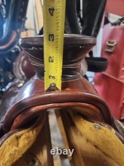 Handcrafted Wade Style Western Saddle By Frontier Equestrian Jasper, MO