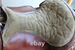 Handmade By Nl Walker Western Saddle, 15 Seat, (051322 Aee)