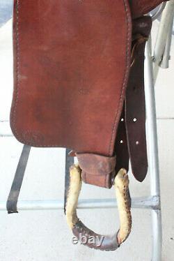 Handmade By Nl Walker Western Saddle, 15 Seat, (051322 Aee)