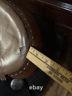 Handmade By PAC Western Saddle 16 Seat Tooled Leather Horse Cutting Penning VG