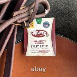 Handmade Leather Western Saddle Tough1 Silver Royal With Stand + WEAVER EXTRAS