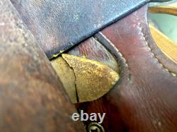 Handsome Hand-Tooled 15 CIRCLE Y Western Saddle Conditions READ