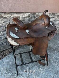 Harpers Saddlery Western Pleasure Show Saddle 15.5