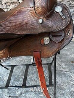 Harpers Saddlery Western Pleasure Show Saddle 15.5