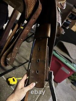 Harpers Saddlery Western Pleasure Show Saddle 15.5